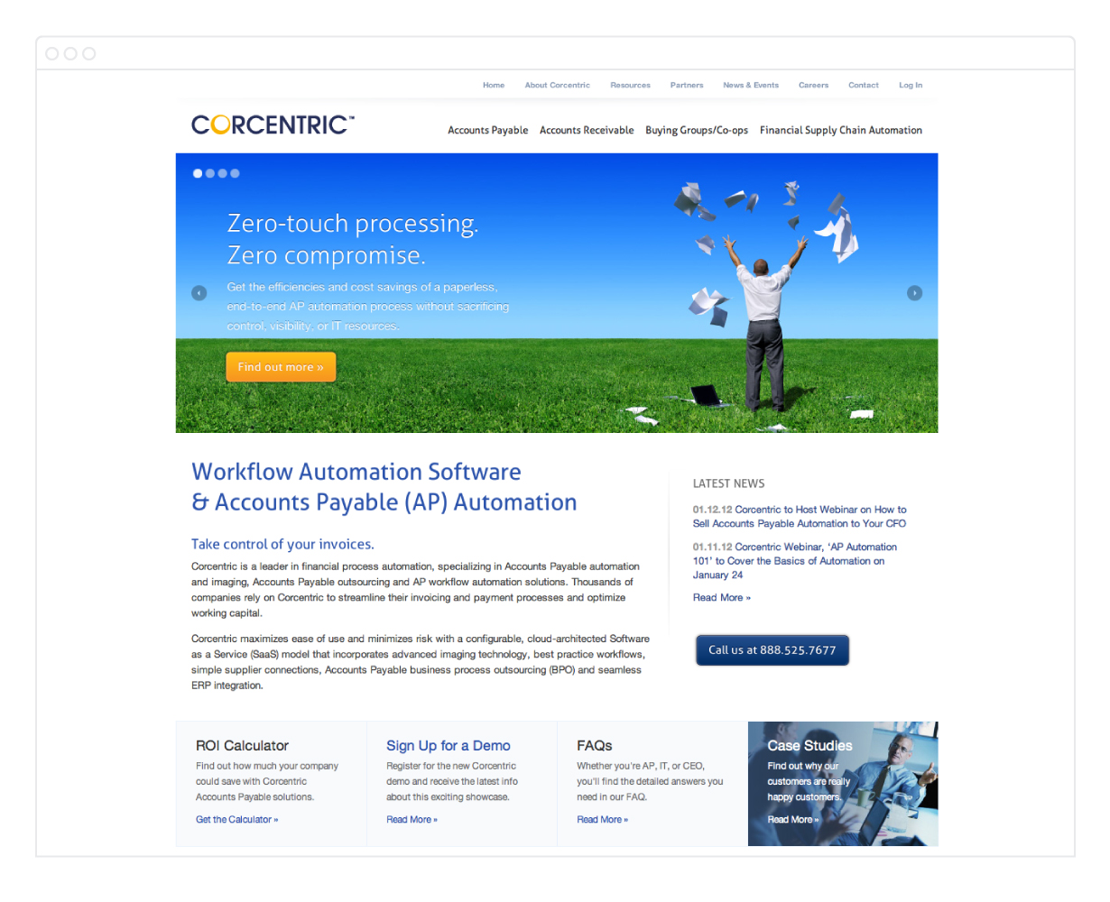 Corcentric Home Page